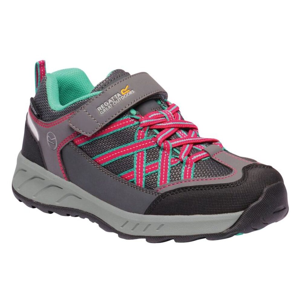 Regatta Childrens/Kids Samaris V Low Walking Shoes / Granite/Duchess